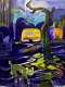 7 Ins Blaue Hinein, 80x100 cm 
